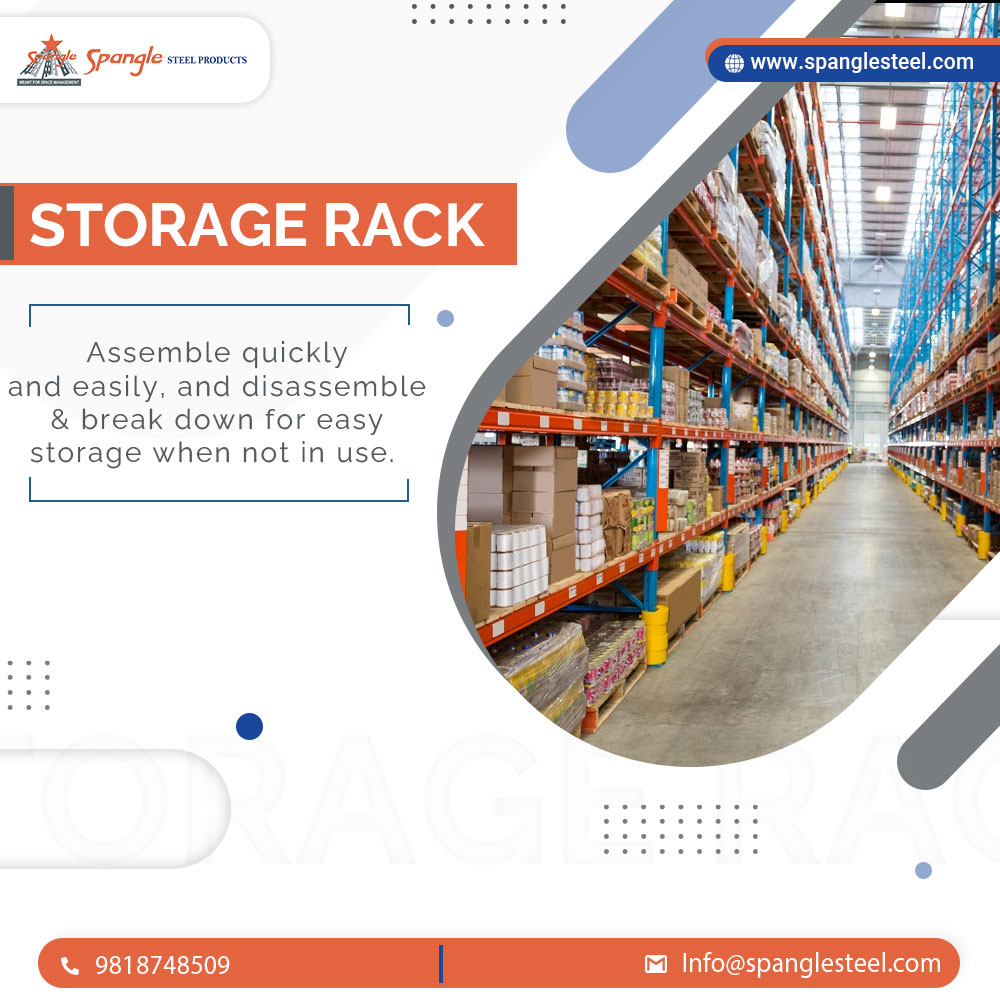 Organize your space with our versatile storage racks

🛒Order Your Storage Rack Today!
📲: 9818748509
🌐: spanglesteel.com
📧: info@spanglesteel.com

#storagerack #organizedspace #storageideas #homesolutions #maximizeyourstorage #spacemaximization