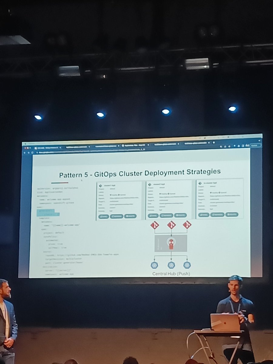 Learn more about #gitops patterns at  #kcdams23 #kcdams #trustedstate howto manage cloud native applications #Kubernetes