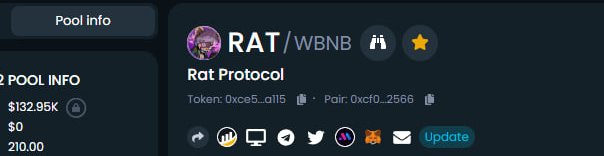 Dextools socials updated

Make sure to click the star⭐️

dextools.io/app/en/bnb/pai…

#RatProtocol