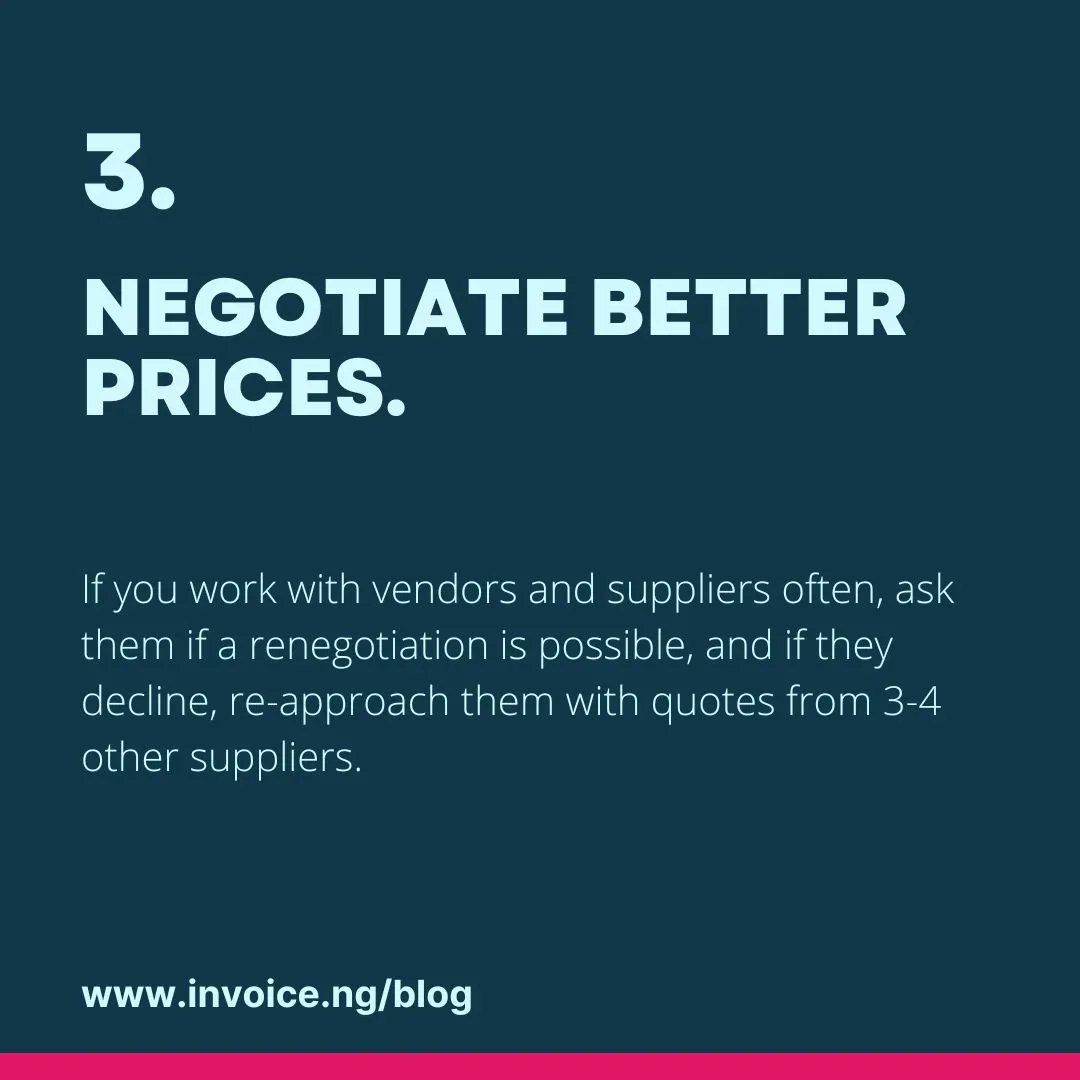 theinvoiceapp's tweet photo. Here are three simple ways to reduce your expenses as a business owner:
1. Embrace Technology 
2. Keep salary cost down 
3. Negotiate better prices 
Tag any business owner that needs this #businessowners #blogposts #smallbusinessowners https://t.co/Gej4EcRjnG