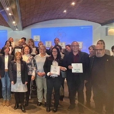 ♻️ Canyelles renova el segell @Biosphere_RTI 2023 pel seu compromís amb la Sostenibilitat.
L'acte de lliurament ha tingut lloc avui divendres a #Sitges organitzat per <a href="/nodegarraf/">Node Garraf</a>