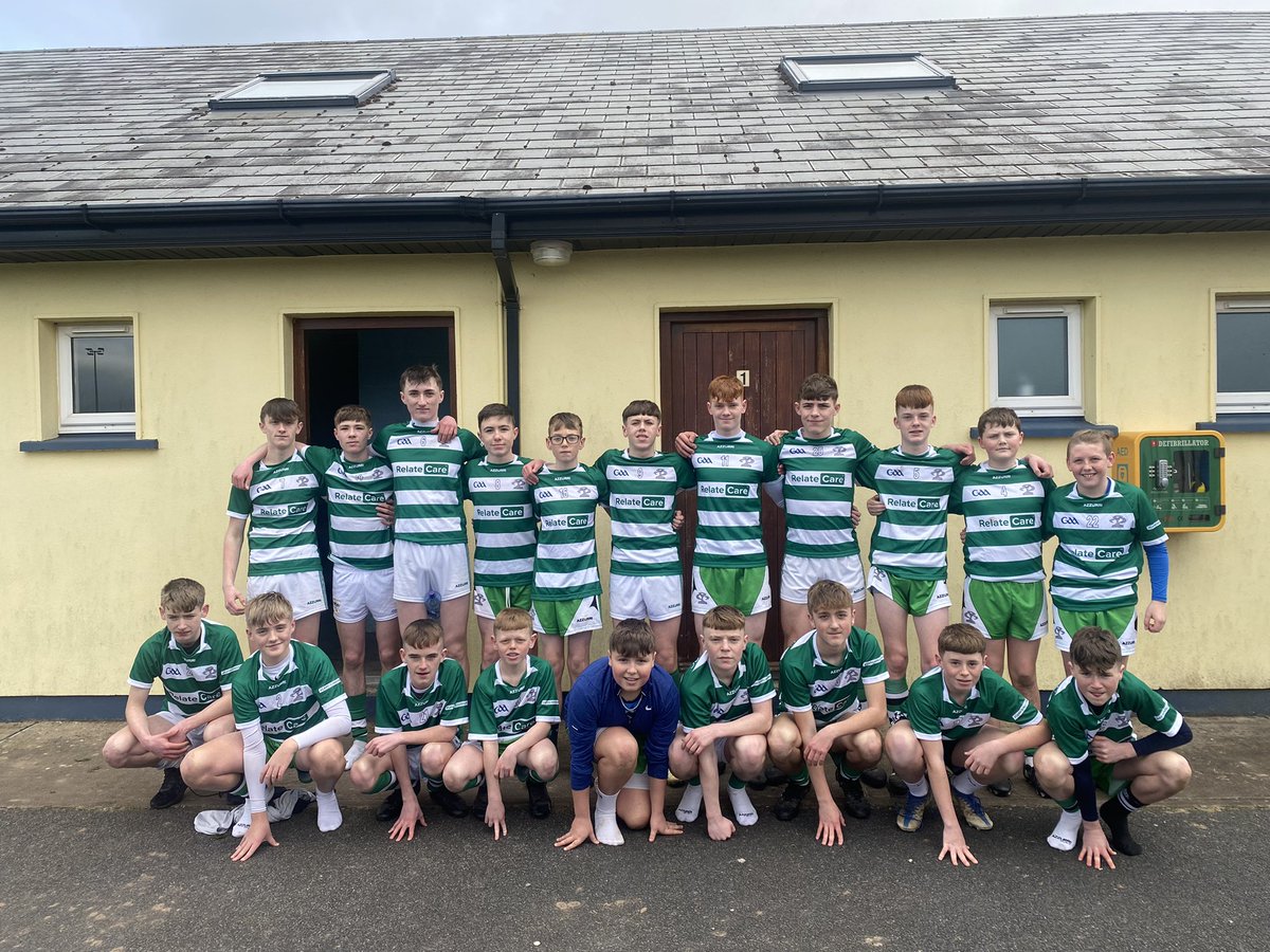 Well done to our under 15 hurlers on there 2.15 to 1.06 win in the munster quarter final v @BoherbueC. We now look forward to a munster semi in the coming weeks @MountSionGAA @StSavioursGAA @ErinsOwnGaaClub @roanmoreclg @Watppgaa.Thanks to  @TallowGAA  for use of pitch.