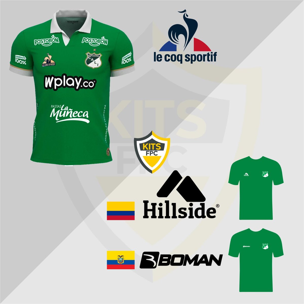 Al interés de la marca colombiana Hillside por vestir al <a href="/AsoDeporCali/">Deportivo Cali</a> se le suma la ecuatoriana @Boman_Sport , vamos a ver por cual de las dos se decíde la institución vallecaucana. <a href="/FRVBogota/">FRV Legión Bogotá</a> @nelsandinonews <a href="/tocata11/">DEPORTIVO CALI T.V.G</a> <a href="/CaliSuperDepor/">Cali Súper Depor</a> <a href="/HINCHADA_CALI/">HINCHADA CALI</a> <a href="/Patnenka/">Patnenka</a> 
<a href="/hinchadistante/">Hincha Distante ᅠᅠᅠᅠ</a>