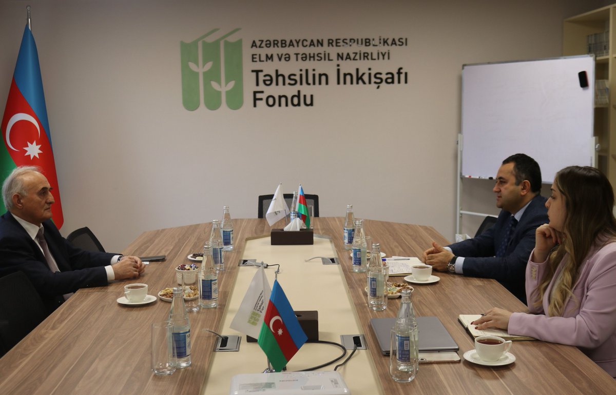 TIFAzerbaijan's tweet photo. Azərbaycan Turizm və Menecment Universitetinin rektoru İlham Mədətov Təhsilin İnkişafı Fondunun qonağı olub.
Ətraflı: https://t.co/GEHhId5nWf
#TİF #TəhsilinİnkişafıFondu #EDFAzerbaijan #ATMU https://t.co/AE9OhFzntX