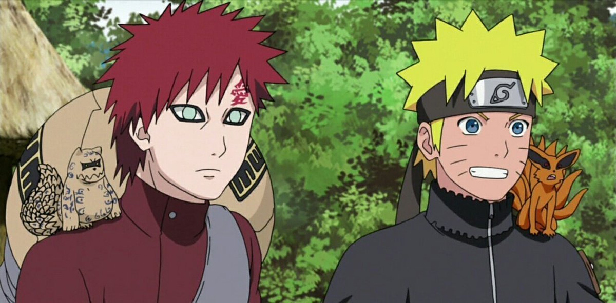 Naruto and Gaara, Good Friends  Gaara, Naruto shippuden anime, Naruto