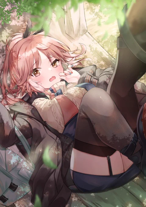 巣穴に落ちるパインコーン #アークナイツ    #明日方舟 