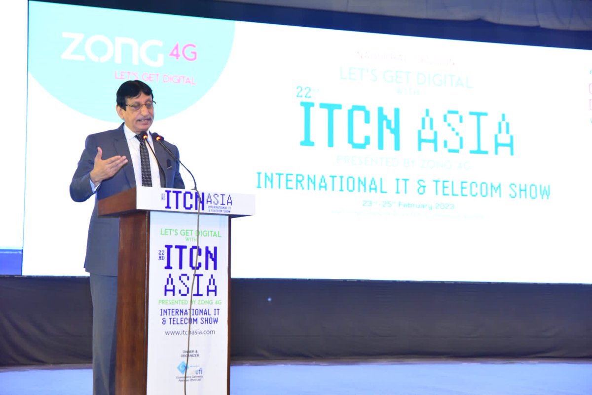 Zong has been honored with the prestigious title of
Leader of Digital Transformation’ at the International Information Technology and Communication Exhibition #ITCNASIA  in Islamabad.
you attending ITCN Asia 2023 in Islamabad? Don't miss out on the chance to learn,
#ZongxITCN