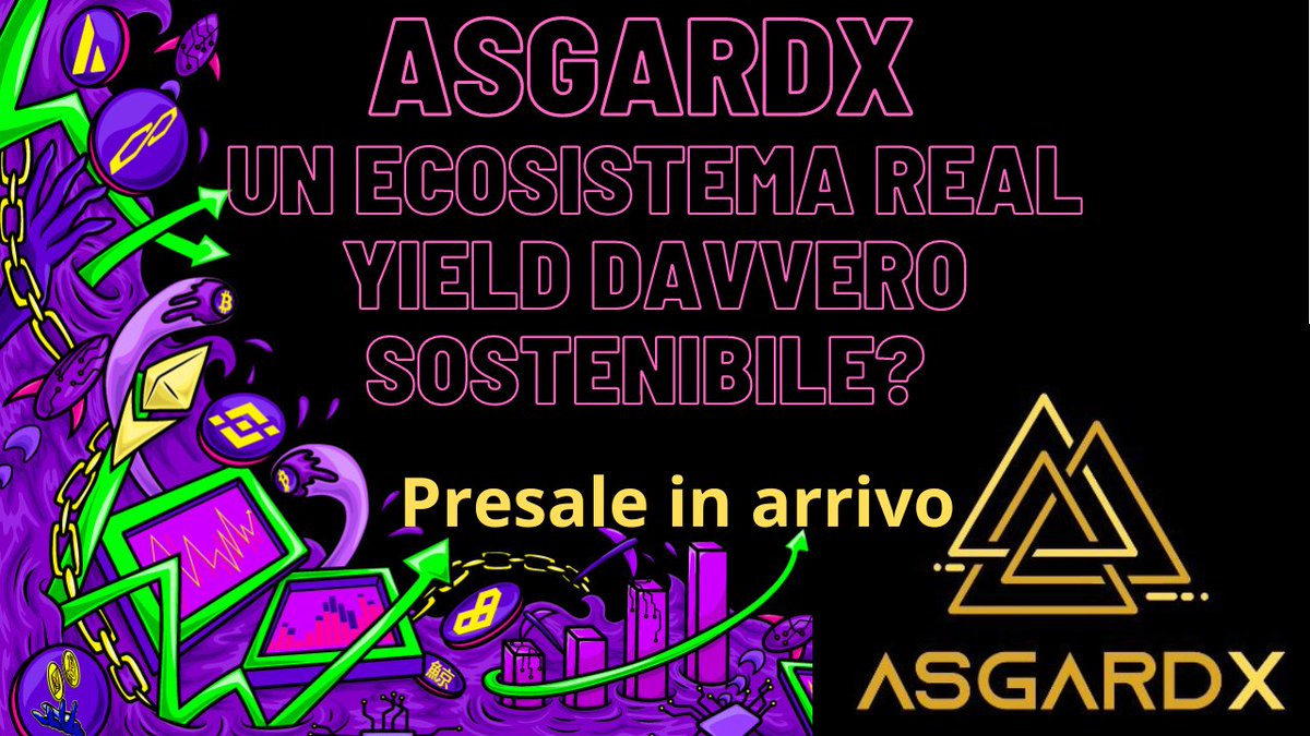 Damicale_s's tweet photo. 1/ @asgardx_world  is an innovative ecosystem coming to the @arbitrum . Their strategy is focused on a truly valuable governance token that doesn't rely on inflation for its returns. Let's take a closer look at how they do this: https://t.co/AKWygLoNbM