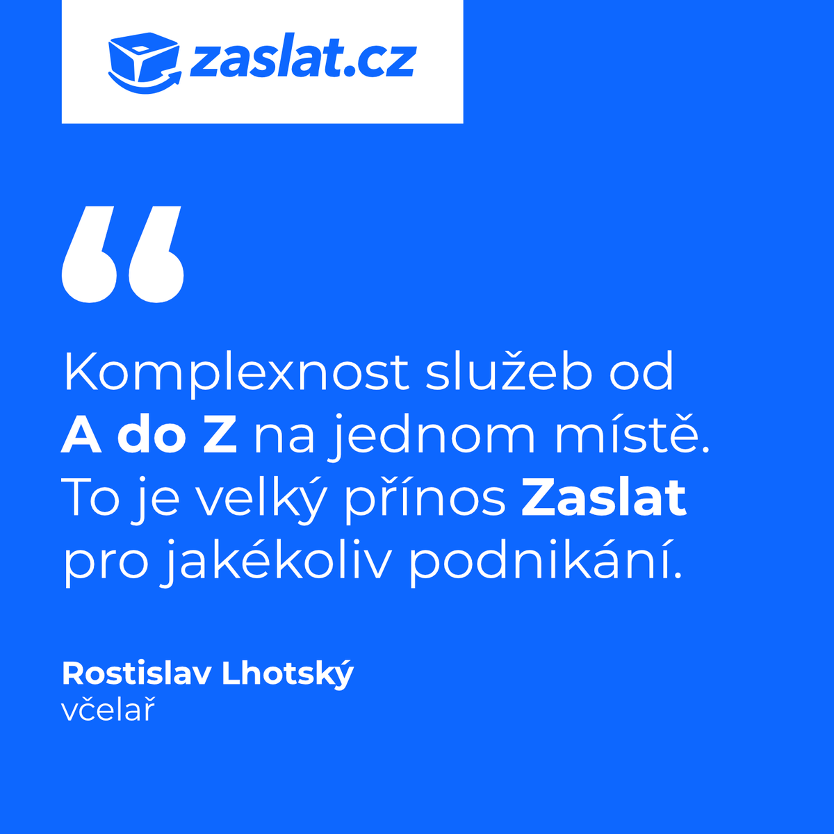Zaslat.cz tweet media
