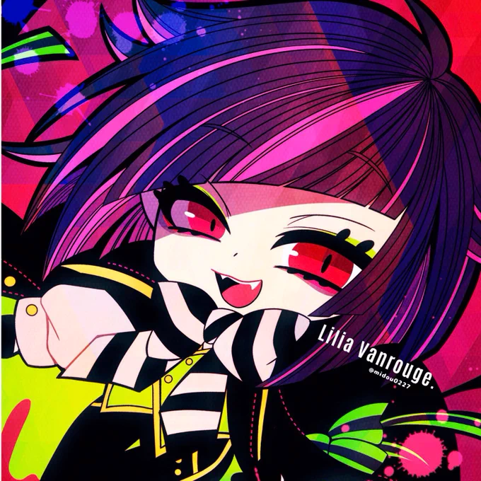 だいぶ前に描いたリリアちゃん 