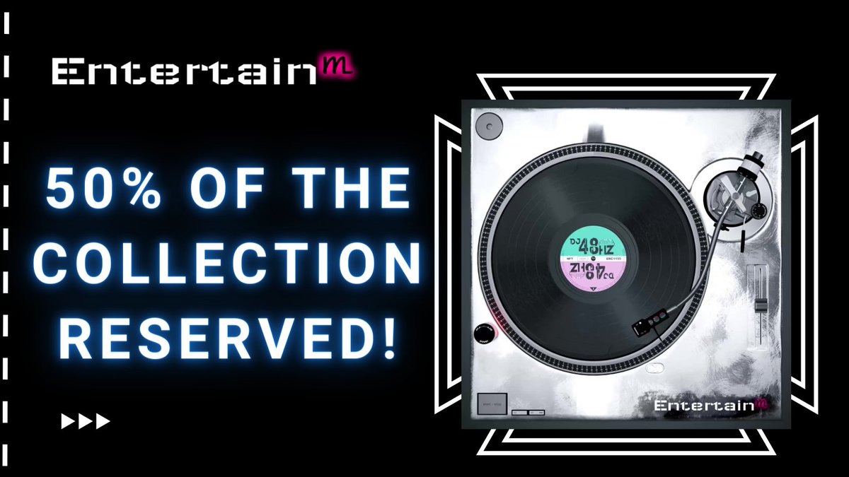 entertainm_io's tweet photo. Have you reserved your NFT yet?

📢You can reserve it before the 3rd of March to get a BIG DISCOUNT: https://t.co/Nk56v07esj

*Only Stakers &amp; WL can reserve

⚡Hurry up if you don't want to miss!

#EntertainM #mLaunchPad #NFTProject #MusicNFT https://t.co/Sq8g8oKtJQ