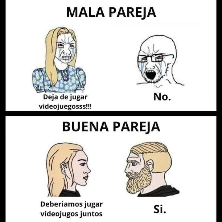 botti_eli's tweet photo. Buenas, 

Ayer publique este meme y salieron varios chicos diciendo que no hay chicas a las que les gusta jugar. 

Si eres chica y juegas di YO!

Ya digo de antemano, ES UN MEME, NO OFENDERSE https://t.co/U673q0NpKI