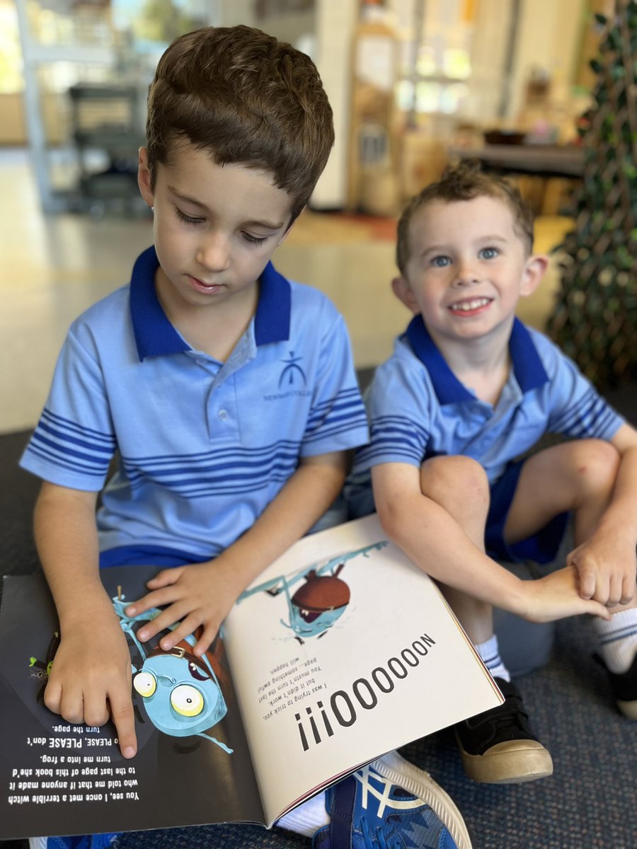 CatBYoung's tweet photo. We love reading in Pre-Primary @NewmanCollegeWA #challenge #collaborate #shinethroughdiscovery https://t.co/k4VtLOxUWa