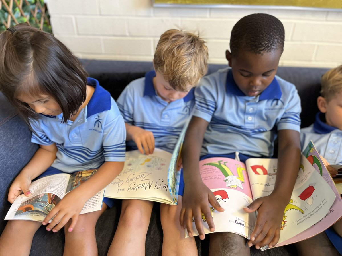 CatBYoung's tweet photo. We love reading in Pre-Primary @NewmanCollegeWA #challenge #collaborate #shinethroughdiscovery https://t.co/k4VtLOxUWa
