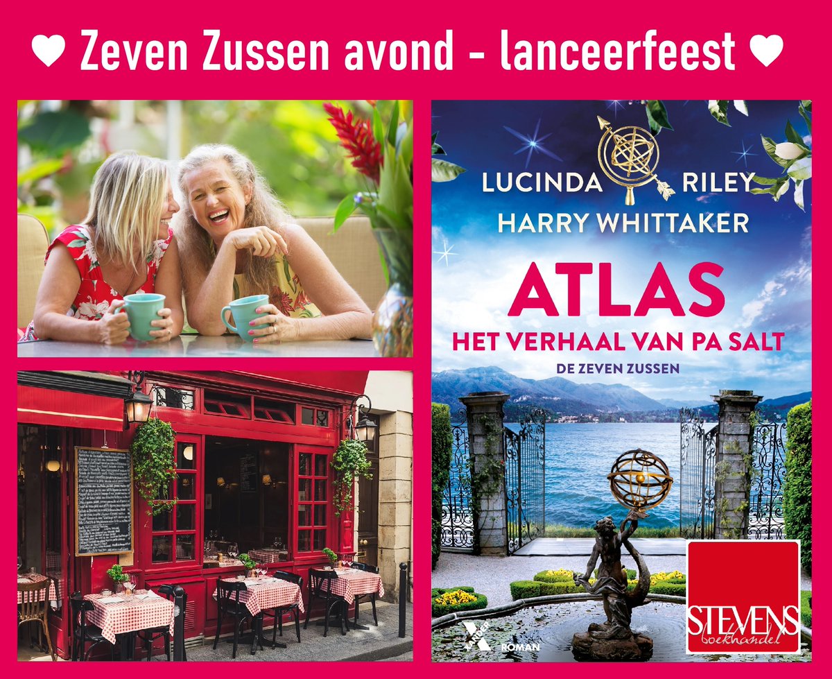 Woeha, dit wordt leuk! En jullie zijn ALLEMAAL uitgenodigd! libris.nl/stevens/agenda… #zevenzussen