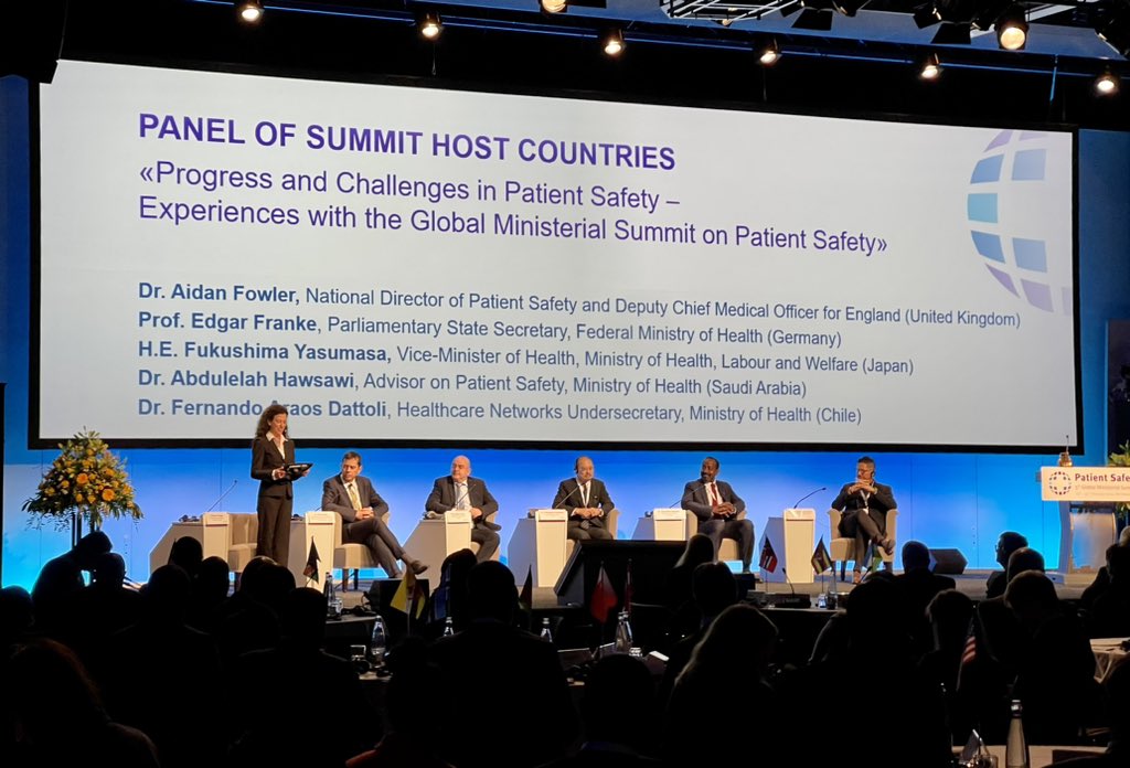 #PatientSafety is also a great financial investment for countries @FrankeEdgar #Germany #FMOH #pss2023 @2m2cMontreux @who @JHM_Armstrong