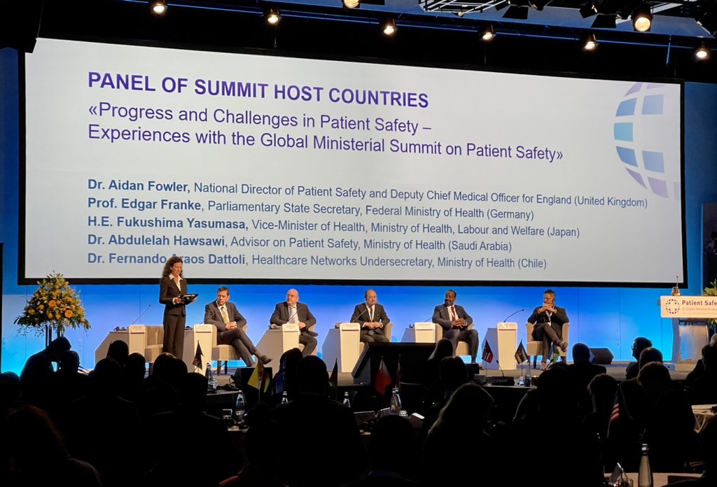 #PatientSafety is also a great financial investment for countries <a href="/FrankeEdgar/">Prof. Dr. Edgar Franke</a> #Germany #FMOH #pss2023 <a href="/2m2cMontreux/">2m2cMontreux</a> <a href="/who/">World Health Organization (WHO)</a> <a href="/JHM_Armstrong/">Armstrong Institute</a>