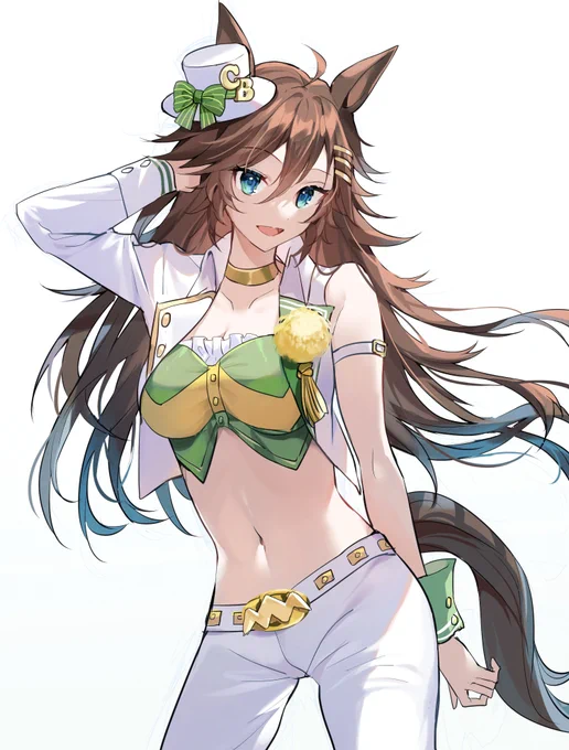 シービー実装おめでとうございます!!描きました…!#ウマ娘 #ミスターシービー 