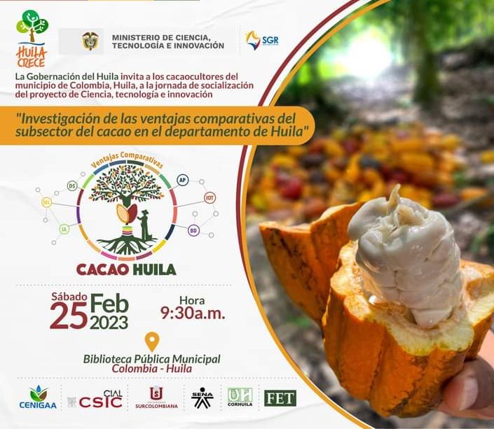 RedcacaoC's tweet photo. #Colombiahuila #proyectosctei Y sí, mañana socializa y el lunes a trabajar. Profesionales campesinos cacaocultores todos del Huila trabajando en/por Huila. No + "agricultura de hígado", es con CTeI q sect. agropecuario progresa @LuzRoCorredor @MonicaBeltranE @elpodi @LeylaProfe https://t.co/B0oxlzHr84