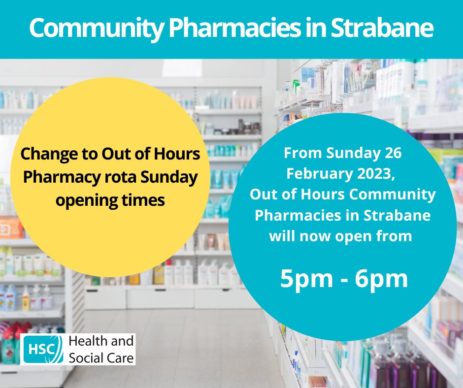 Derry Strabane Cncl on Twitter "RT HSC_NI From Sunday 26 February