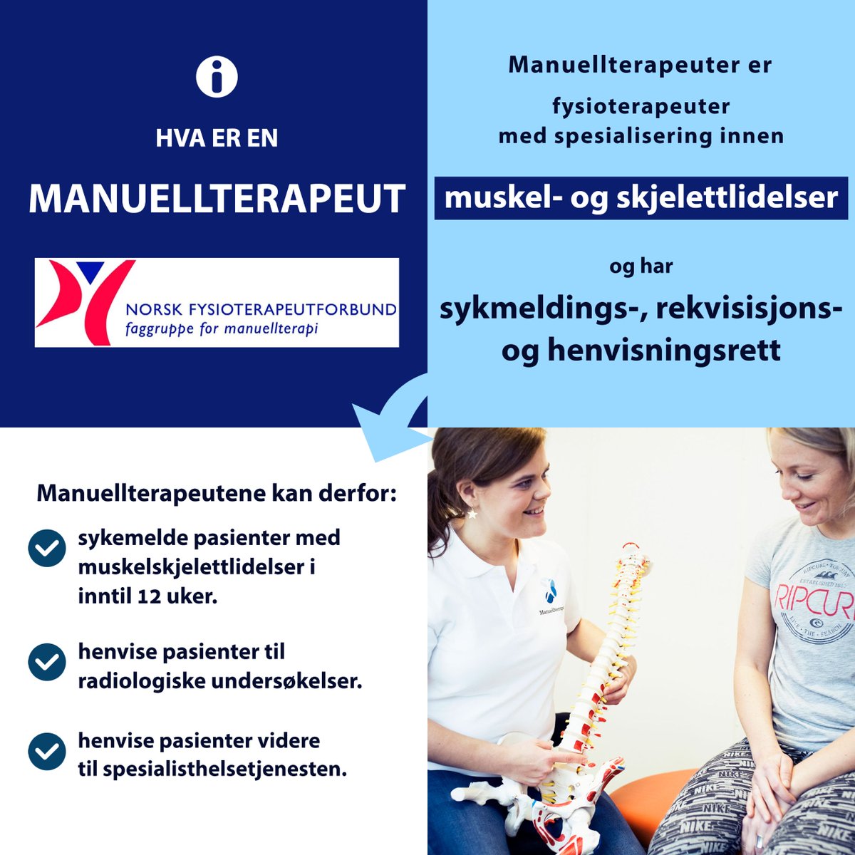 Faggruppen for manuellterapi tweet media