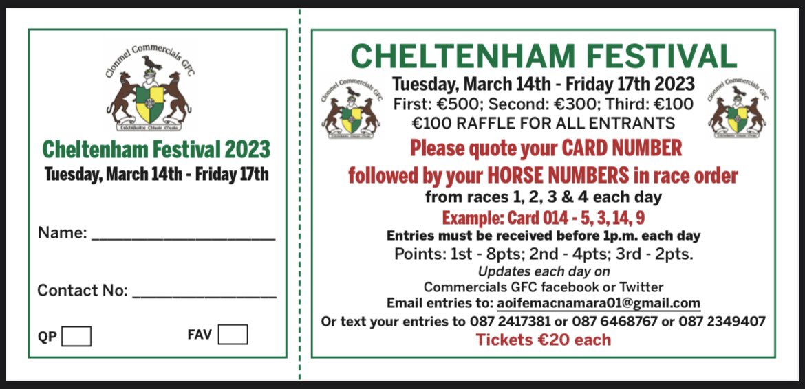 Clonmel Commercials tweet media