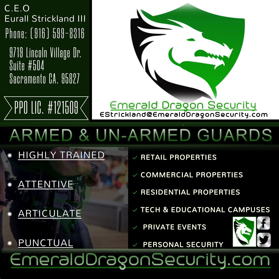 eural3's tweet photo. Looking for a great security company for you company. Look no further. #security #Guards #oakland #BayArea #SanFrancisco #sacramento #Help https://t.co/tkDEUOFOYb