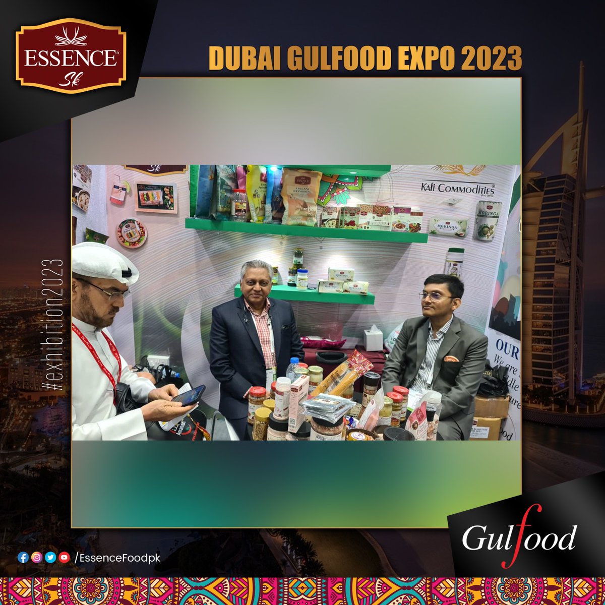 Our stall had been bustling at Day 3rd & 4th.

We are delighted to engage with many visitors from all around the world!

It's still few hours left to visit our stall on 5th & last day at Gulfood.

#pakistan #dubai #gulfood #gulfood2023 #uae #madeinpakistan #emergingpakistan