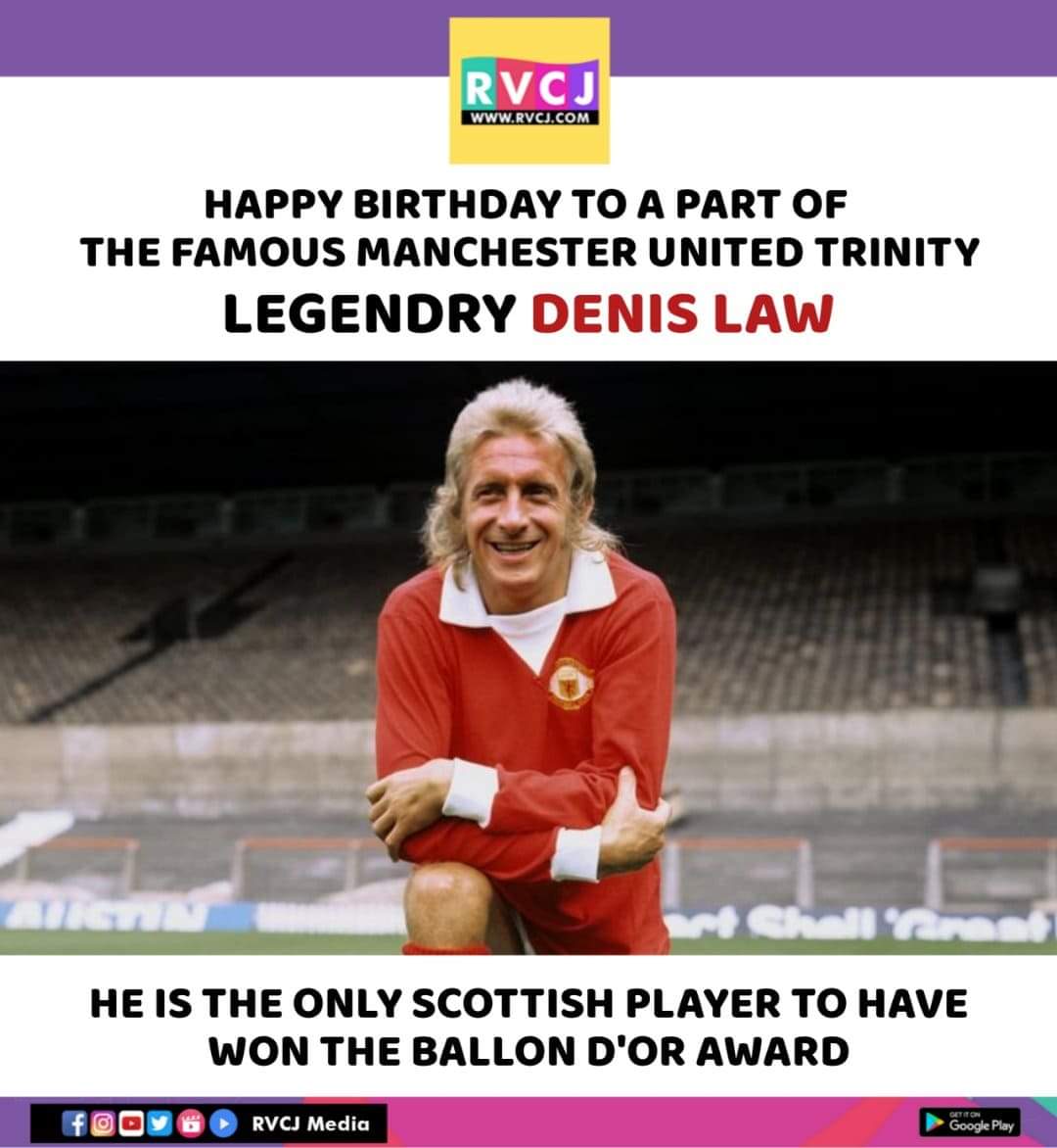 Happy Birthday Denis Law!  