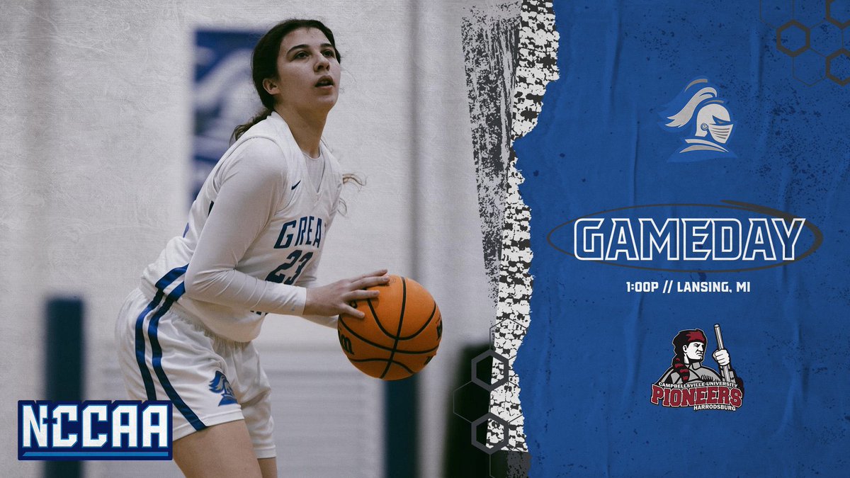 💙 WBB GAMEDAY 💙

🆚 CU Harrodsburg

⏰ 1:00p

📍 Lansing, MI

🖥️ glccathletics.com/Fan-Zone/Crusa…

#CrusaderPurpose