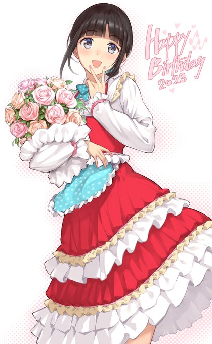 詩子お姉さんお誕生日おめでとうございます🎂🎶
#詩子あーと 