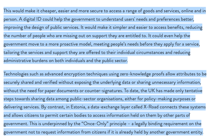 23. For the sake of completeness I have included in its entirety the section in the document on Digital IDs. It doesn't take a rocket scientist to work out what is going on. It is couched in the terminology of problem, reaction, solution.

The Digital ID will solve everything 