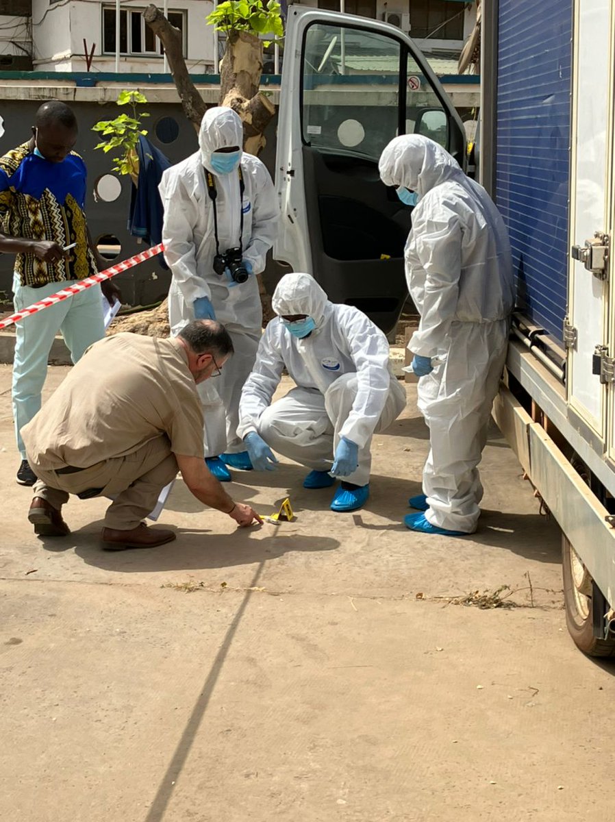 INTERPOL_HQ's tweet photo. Forensic data can make or break a case.
This week, the #WAPISProgramme delivered training in #TheGambia on assessing, preserving & sharing evidence in line w/best practices.
🙏 to S.Sonko, Interior Minister for attending - a clear sign of 🇬🇲's commitment to capacity building. https://t.co/7YhvL9dSzl