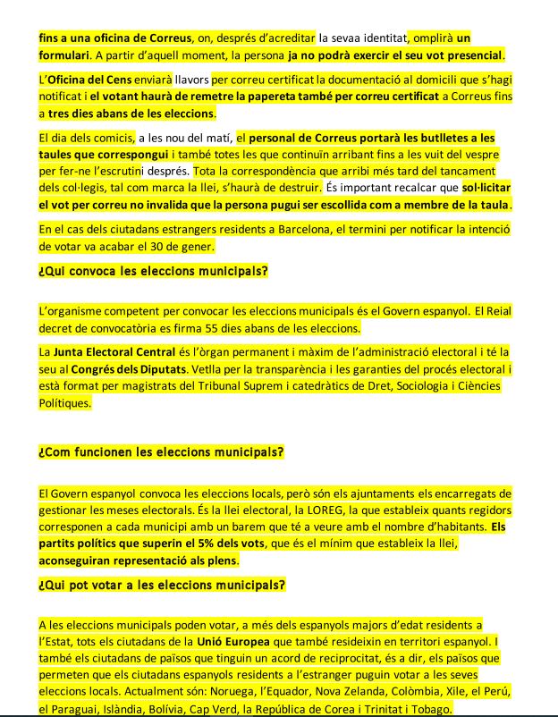 Hola <a href="/elperiodico_cat/">El Periódico</a>. Heu copiat la nostra feina. Fins i tot, les negretes. I no ho heu corregit. Les meves fonts: la LOREG, la JEC, el Ministeri de l'Interior. Les vostres: <a href="/btvnoticies/">btv notícies</a>. Ctrl-C Ctrl-V 🚩