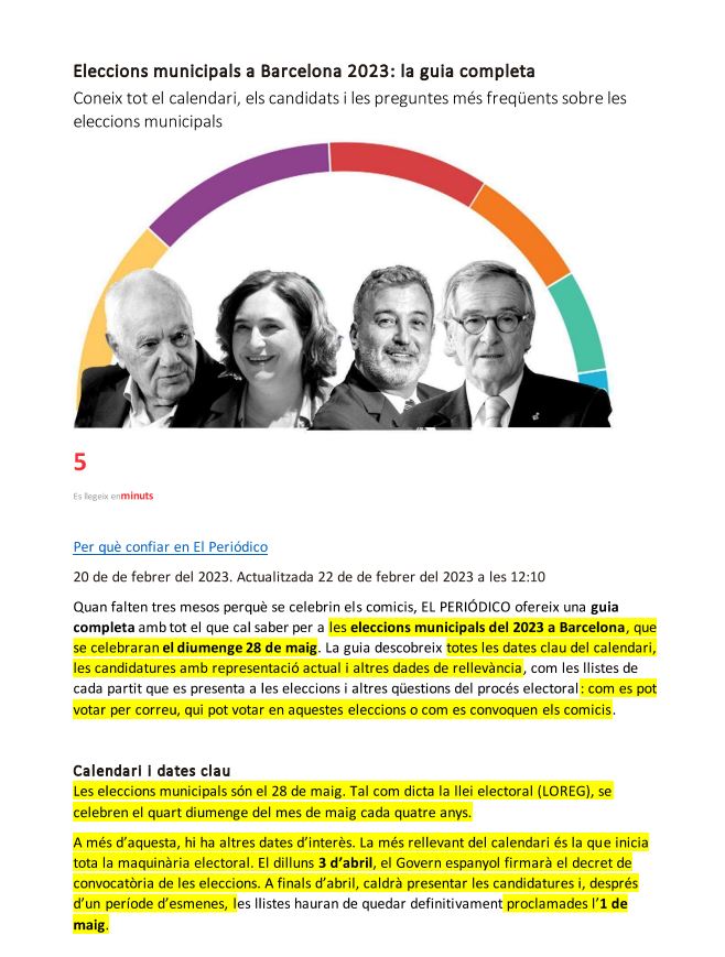 neus_reig's tweet photo. Hola @elperiodico_cat. Heu copiat la nostra feina. Fins i tot, les negretes. I no ho heu corregit. Les meves fonts: la LOREG, la JEC, el Ministeri de l'Interior. Les vostres: @btvnoticies. Ctrl-C Ctrl-V 🚩 https://t.co/7avMVxjOws