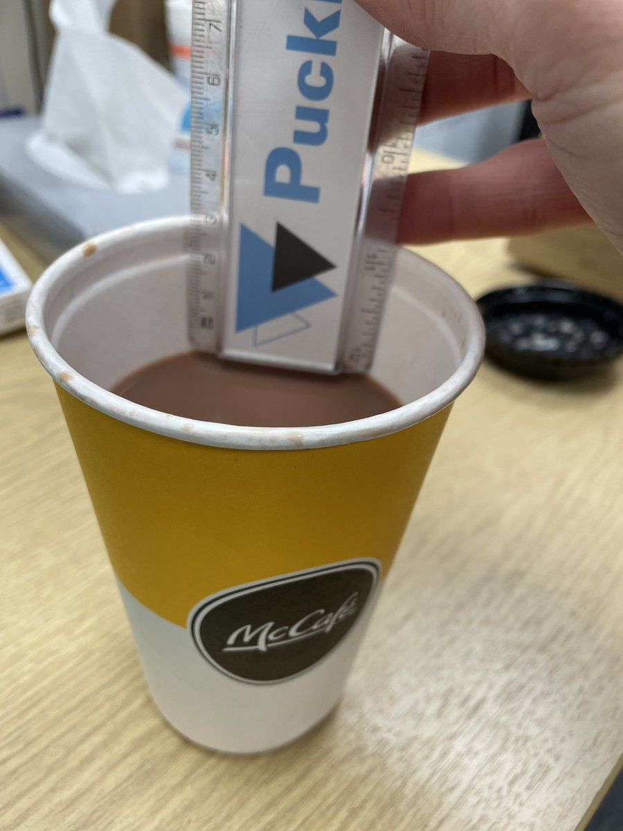 ipwest82's tweet photo. @McDonalds I understand everything going up in price but how about actually giving us what we pay for!!! Large Hot Chocolate not even filled to the top!!  Total rip off 😡 https://t.co/5BPlOYchua