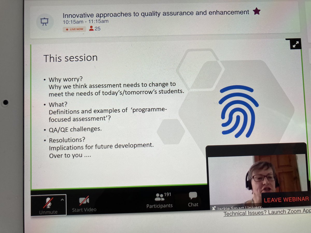 kay_sambell's tweet photo. Jackie Smart and @profpeterbrad usefully talking about PASS (Programme Focused Assessment) @PASS_Bradford as a means of beginning to address many concerns around assessment in HE - and thinking about ‘conventional’ QA regs as barriers to synoptic PF assessment #QIconference23 https://t.co/PjsYhpITw2