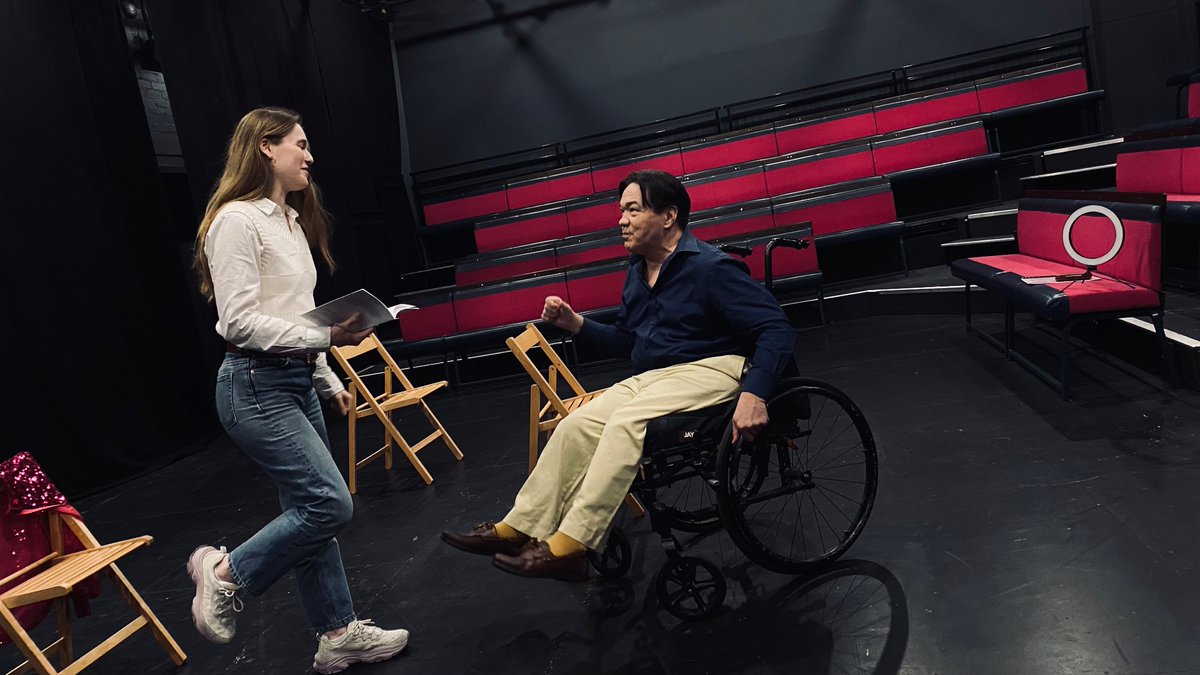 MarkBeer_actor's tweet photo. Very excited to bring Talking Heads back to @ChelseaTheatre 25-29 April. Book your tickets here: https://t.co/iwib3y4XuX
#alanbennett #londontheatre #inclusivetheatre https://t.co/BVBuhp7t0F