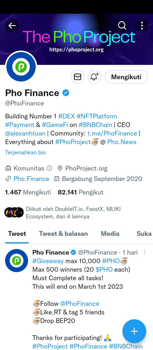 tegok91's tweet photo. @PhoFinance @Maulidirizqi07 
@Kontolo22252442 
@Wildanalazizi5 
@cfish508 
@crhorse100 

0xb7f4cECe11A690c07Ab0c0aD1e66a29609A733E2 https://t.co/54S4Afn2JB