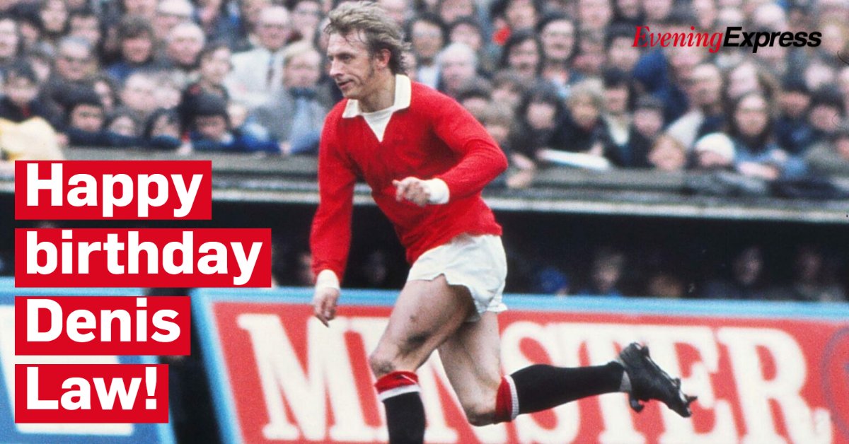 Footballing legend Denis Law turns 83 today! Join us in wishing him a very happy birthday  