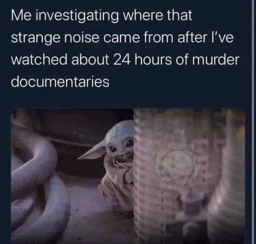 HeatherWeidner1's tweet photo. Oh, yes. #strangenoise #murdershows #whatwasthatnoise #help https://t.co/uKu3k53n1t