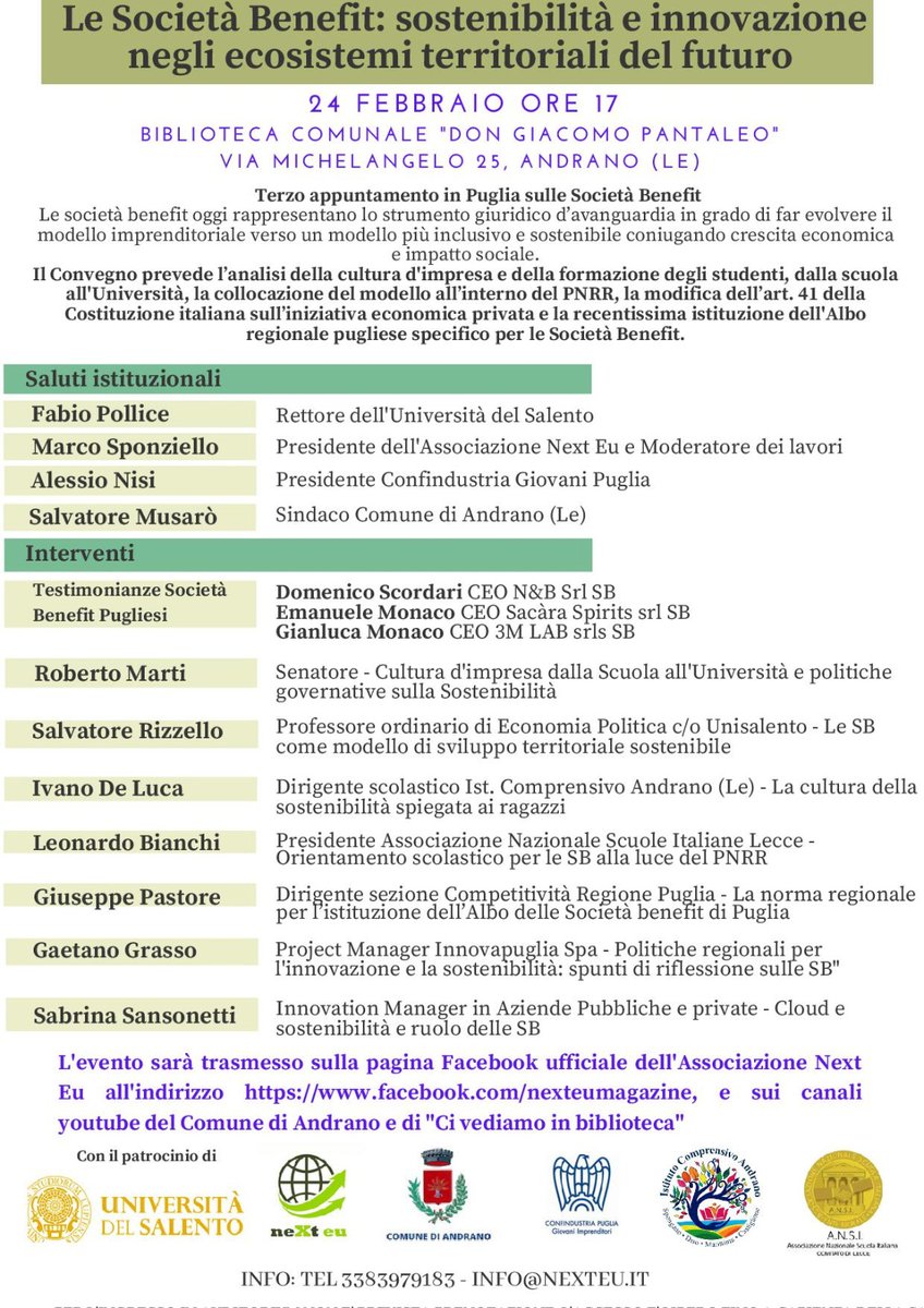 Comune di Andrano tweet media