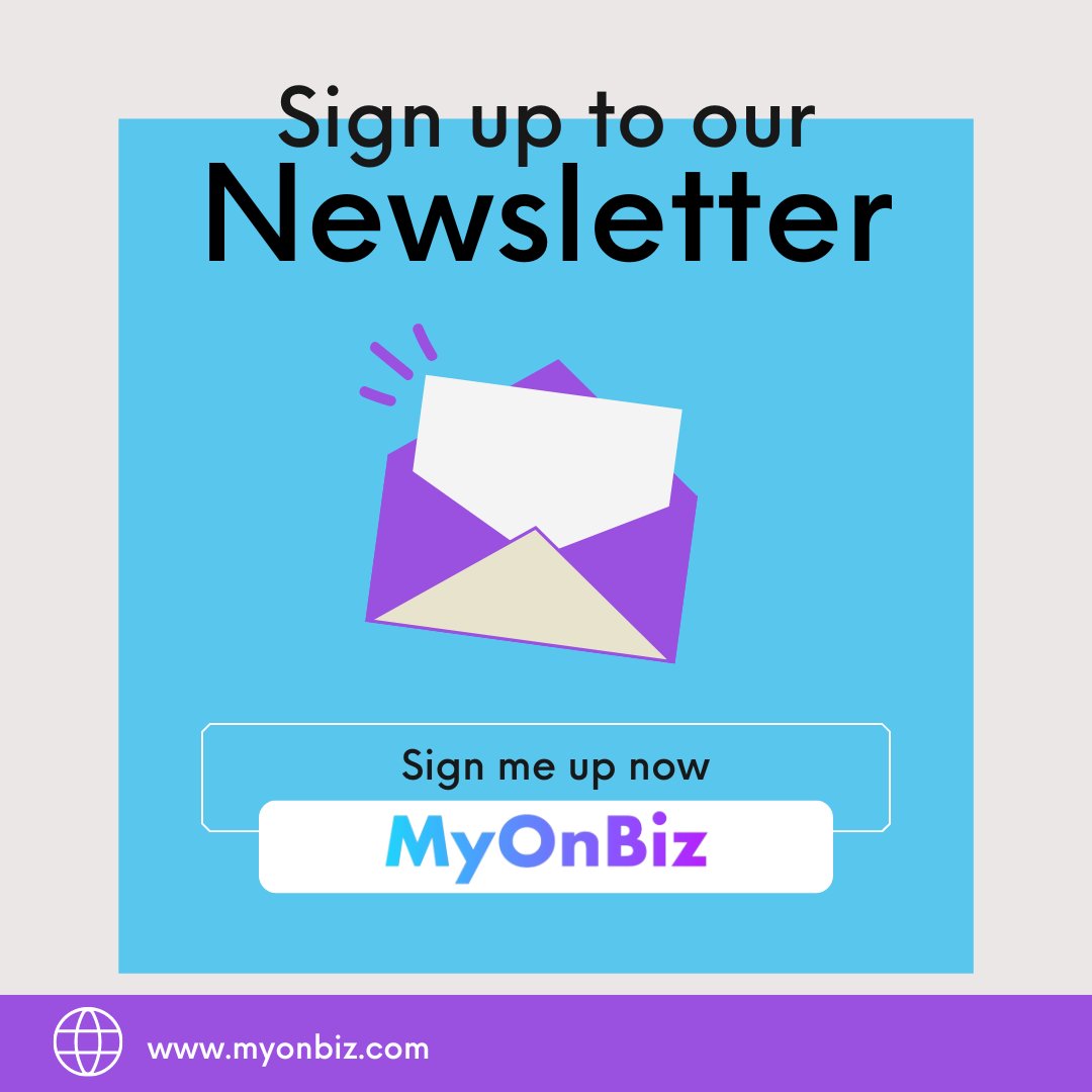 MyOnBiz's tweet photo. With our newsletter, you will always stay up-to-date with the latest industry trends and have access to exclusive offers. 

Sign up now and let’s make this journey together! 

#MyOnBiz #Jobhunt #HireAPro #ProSearch #newsletter #subscribe #journey #trends https://t.co/T8Ed5IA68R