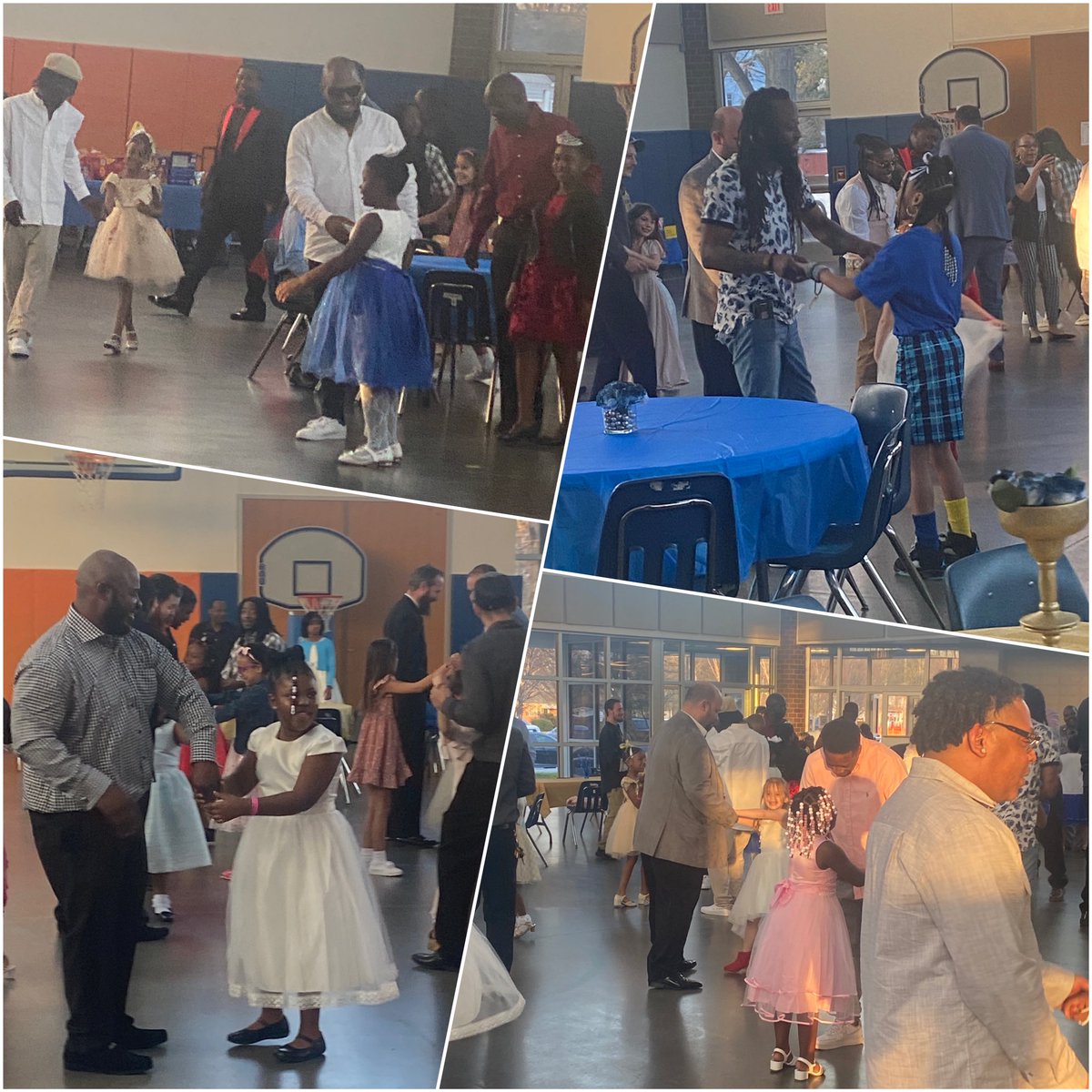 CradockES's tweet photo. Our very first Daddy Daughter dance at Cradock Elementary School was a HUGE success!! Shoutout to our amaaazing PTA, faculty, staff and administration!! #PPSStrong #EagleNatiom #PPS #CrES @JolleyLa @PortsVASchools @ebracyPPS https://t.co/DIMawFcqML