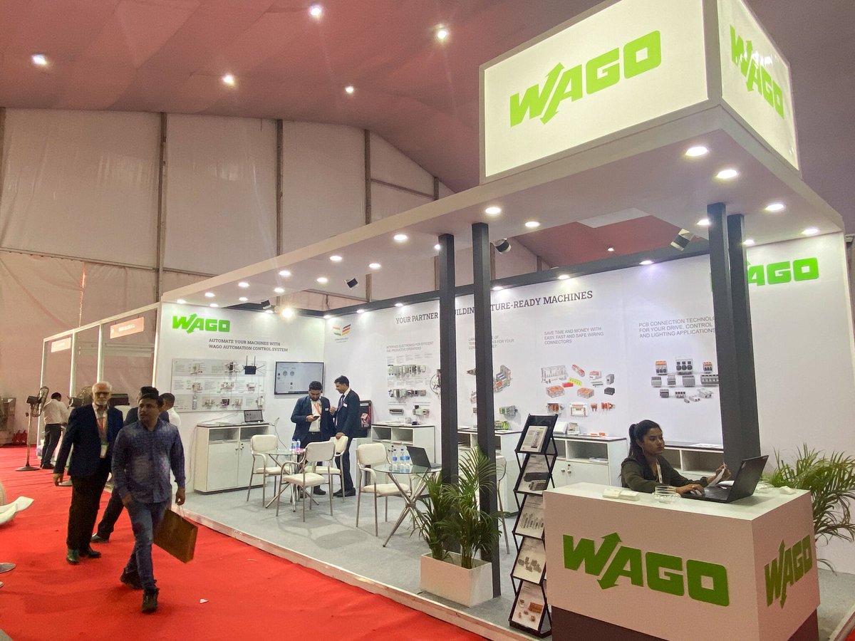 WAGOIndia's tweet photo. WAGO is creating a buzz at #MachAutoExpo 2023! 
Join us and explore future-ready solutions for machine manufacturing in action at Booth No.-D-12, Hall No. 2, Ludhiana Exhibition Centre.
#wago #Machauto https://t.co/I8u0FqOJg4