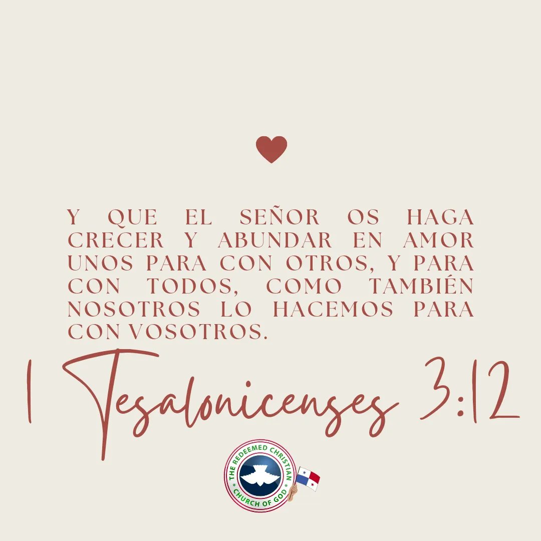 RCCGDCHPANAMA's tweet photo. ¡AMEN! #versiculodeldia #diostebendiga #diosesbueno #diosesamor #fe #rccgdcpanama https://t.co/OeWwzHZFJh