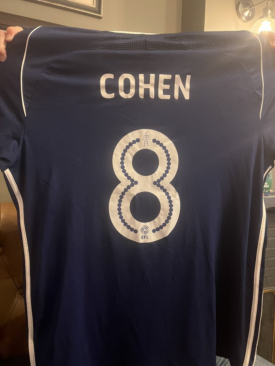 deanobhfc1's tweet photo. Chris Cohen testimonial shirt and signed program from his testimonial ball at crown plaza 2018 , highest offer gets both #nffc https://t.co/HPB5edCJYO