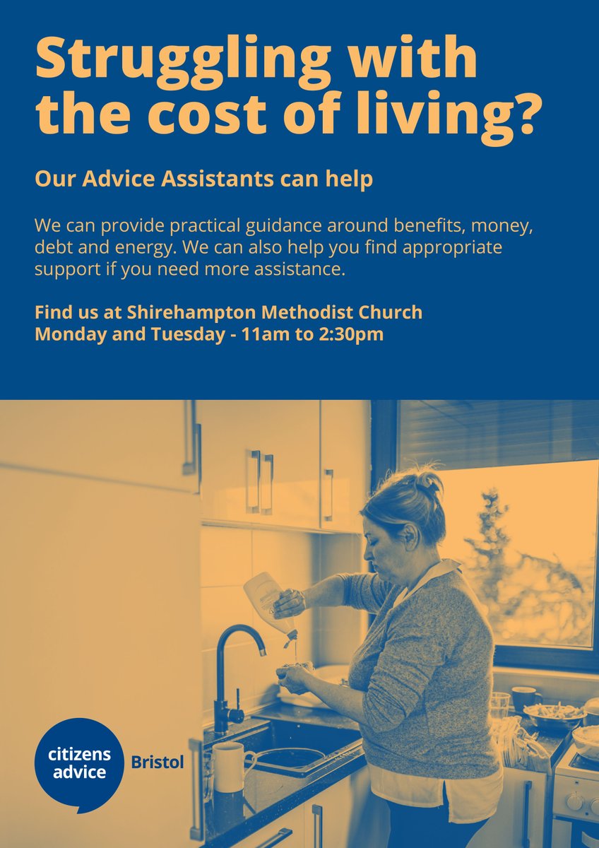 If you are struggling with the cost of living drop in on Monday from 11am for help. 
If you have trouble with managing your money we have advisors from the Community Learning Team on hand who can help.