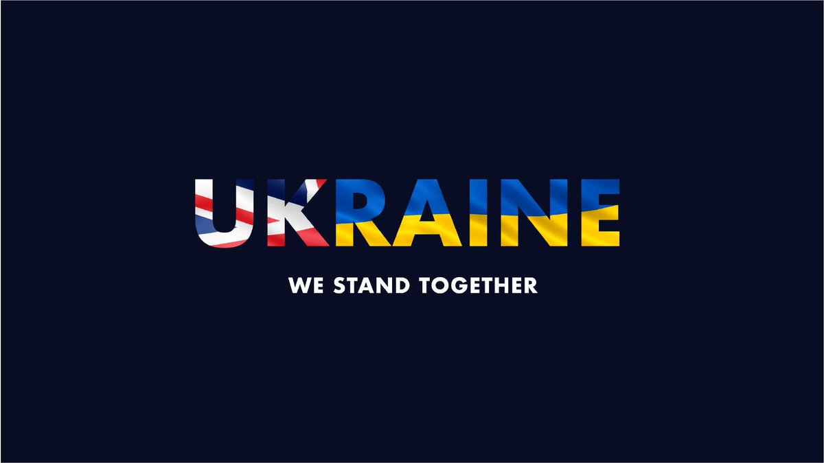 We stand together.
We #StandWithUkraine 🇬🇧🇺🇦