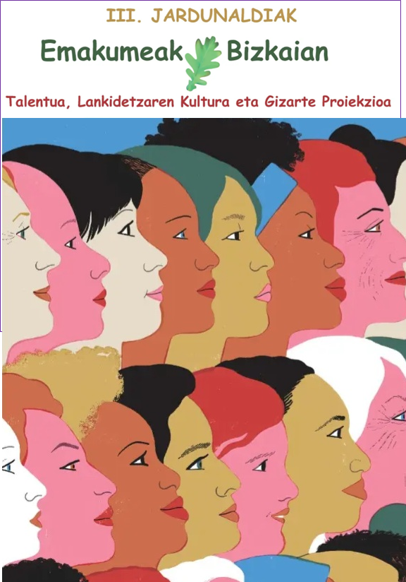 🟣 Martes a las 18:30h última jornada “LAS MUJERES EN BIZKAIA”

👩‍🍳 Amaia Aseguinolaza Garmendia, empresaria Grupo Iruña 
👩‍🎨 Elena Ciordia Domínguez, <a href="/upvehu/">UPV/EHU</a>  y pintora 
👩‍💻 <a href="/EspidoFreire/">Espido Freire</a>, escritora 
🎤 Olatz Saitua Iribar,soprano y profesora Conservatorio J.C.Arriaga y <a href="/musikenet/">Musikene</a>